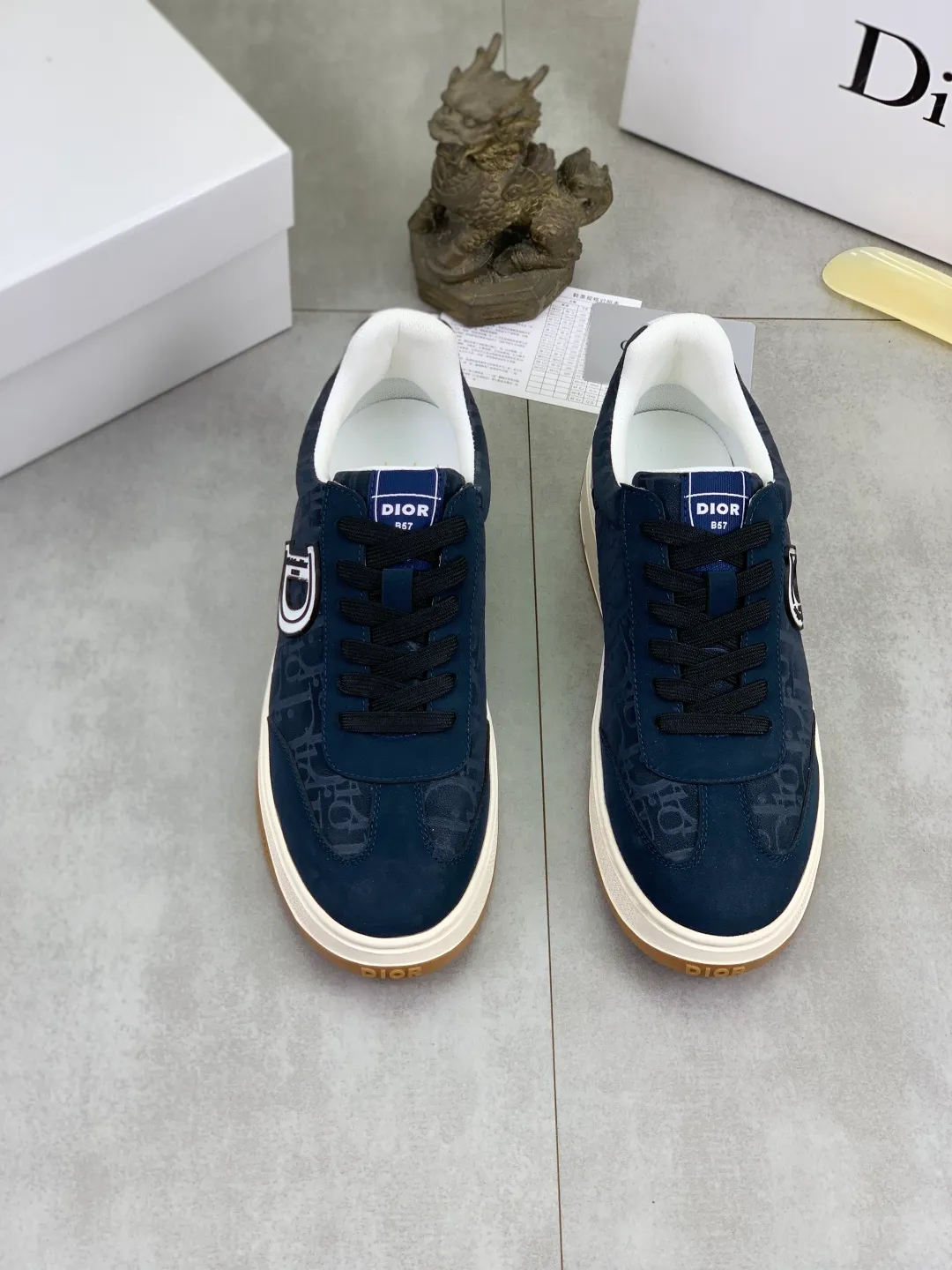Men's Men's Shoes 💰P380 💰[New Style]🆘[Dior] 2025 Dior Original Lace-up Low-top Men's Shoes Classic casual shoes 🔥This model is the official flagship model with high quality and made by famous original designers. It is made of high-quality cowhide with original materials➕Comfortable and breathable mesh lining➕Pigskin insole. The perfect last shape and generous and fashionable design have attracted many consumers. Suitable for drivers to drive🚗. What you want is the highest quality in the market. Color: 4️⃣Color code number: 38--44 (45 customized)